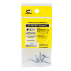 Parafuso de Aço para Metal 4,2x16mm Auto Brocante Sextavada sem Fenda 6 peças