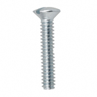 Parafuso de Aço para Metal 4,7x19mm Máquina Chata Fenda 6 peças