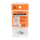 Parafuso de Aço para Metal 4,7x19mm Máquina Chata Fenda 6 peças