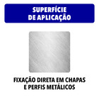 Parafuso de Aço para Metal 4,8x25mm Auto Atarraxante Panela Philips 10 peças