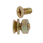 Parafuso de Aço para Metal 6x12mm Máquina Chata Philips 4 peças