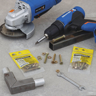 Parafuso de Aço para Metal 6x50mm Máquina Chata Fenda 4 peças