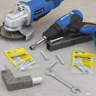 Parafuso de Aço para Metal 6x50mm Máquina Sextavada sem Fenda 4 peças