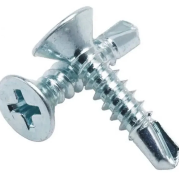 Parafuso Auto Atarraxante Chata Fenda 4,2 X 25 - 100 Peças