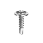 Parafuso Auto Brocante Flangeado Zincado 100 Peças Wm 4.2/25