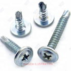 Parafuso Auto Brocante Flangeado Zincado Phillips 4,2x13 500