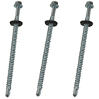 Parafuso Auto Brocante Sextavado 5,5x101mm (12x4) - 50 Pçs