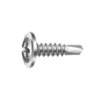 Parafuso Brocante Flangeado 100 Peças Wm 4.2x13