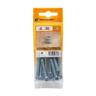 Parafuso Cabeça Cilíndrica Allen 6x30mm 8 Peças Standers
