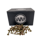 Parafuso Chip Cabeça Chata Za 100 Peças Wm 3.5x40