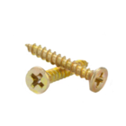 Parafuso Chip Cabeça Chata Za 100 Peças Wm 4.5x30