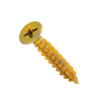 Parafuso Chip Cabeça Chata Za 100 Peças Wm 5.0x35