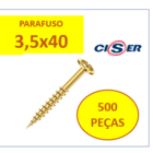 Parafuso Chipboard  3,5 X 40 Madeira Philips Ciser 500un