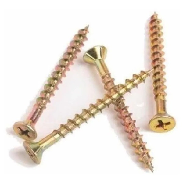 Parafuso Chipboard Cabeça Chata 4.0x30 – 500 Unidades