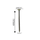 Parafuso Chipboard Phillips Flangeado Stein - 4.5x60 (caixa C