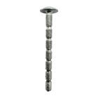 Parafuso Cilíndrica 4x60 mm Segmentada Sfor 6 Peças