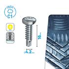 Parafuso de Aço para Metal 4,2x16mm 18 Peças