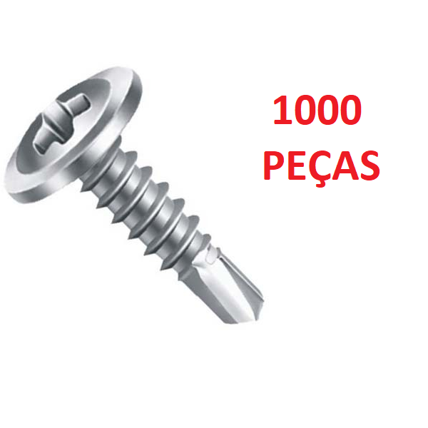 Parafuso De Forro Ponta Broca Drywall Phillips 4.2 X 19 Mm 10