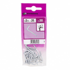 Parafuso de Gancho 2,5x25mm 20 unidades Standers
