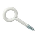 Parafuso de Gancho 3x16mm Aço Branco 15 unidades Standers