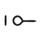 Parafuso de Gancho 3x16mm Aço Preto 15 unidades Standers