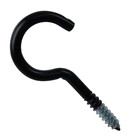 Parafuso de Gancho Aço Preto 5x40mm 4 unidades Standers