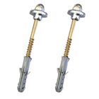 Parafuso De Latão Para Louça Sanitária 12mm Pia Vaso Tanque