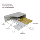 Parafuso Drywal Ponta Agulha 3,5X25mm Caixa com 1000 Unidades Multiperfil