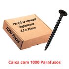 Parafuso Drywall Ponta Agulha Gesso  Gn 3,5 X 35 Com 1000 Pç