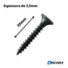 Parafuso Drywall Ponta Agulha Gesso Forro Gn 3,5x35mm 500 Pç
