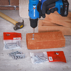 Parafuso em Aço 6,1x65mm Cabeça Chata Soberba 8 unidades Standers