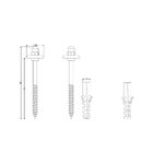 Parafuso Fixação Aço Inox P/tanques 10mm X 100mm Censi