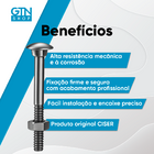 Parafuso Francês Ciser - 3/8x10 Caixa Com 50 Peças