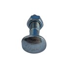 Parafuso Francês Galvanizado Com Porca  - 1/2x2' (caixa Com 5