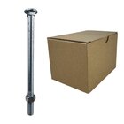 Parafuso Francês Galvanizado Com Porca  - 3/8x6' (caixa Com 5