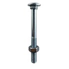 Parafuso Francês Galvanizado Com Porca  - 5/16x3' (caixa Com