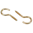 Parafuso Gancho Aço Bicromatizado 2,1x31mm 5 peças