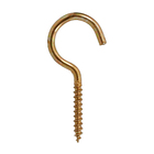 Parafuso Gancho Aço Bicromatizado 2,3x35mm 5 peças