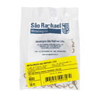 Parafuso Gancho Ferro Bicromatizado 1,9x21mm 100 peças