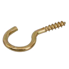 Parafuso Gancho Ferro Bicromatizado 1,9x25mm 100 peças