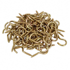 Parafuso Gancho Ferro Bicromatizado 1,9x25mm 100 peças