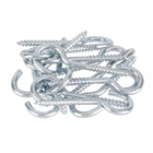 Parafuso Gancho Ferro Zincado 3,3x53mm 100 peças