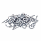 Parafuso Gancho Ferro Zincado 4,4x67mm 100 peças