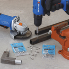 Parafuso de Inox para Área Molhada 4,2x25mm Auto Atarraxante Chata Fenda 10 peças