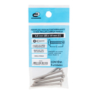 Parafuso de Inox para Área Molhada 4,8x50mm Auto Atarraxante Panela sem Fenda 5 peças