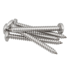 Parafuso de Inox para Área Molhada 5,5x50mm Auto Atarraxante Panela sem Fenda 5 peças