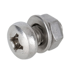 Parafuso de Inox para Área Molhada 6x12mm Máquina Panela Philips 4 peças