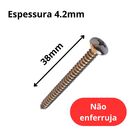 Parafuso Inox Para Áreas Molhadas 4.2x38mm Pan Philips 50 Pç