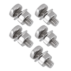 Parafuso Inox para Metal 4x10mm Máquina Panela Philips 5 peças