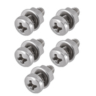 Parafuso Inox para Metal 4x10mm Máquina Panela Philips 5 peças